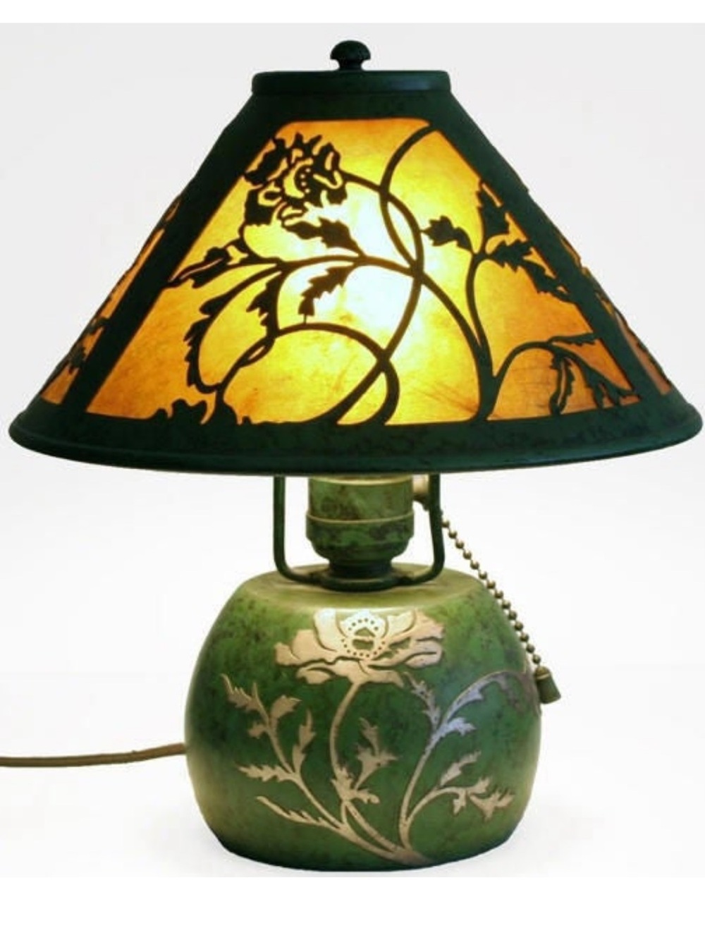 Heinz Sterling on Bronze lamp
